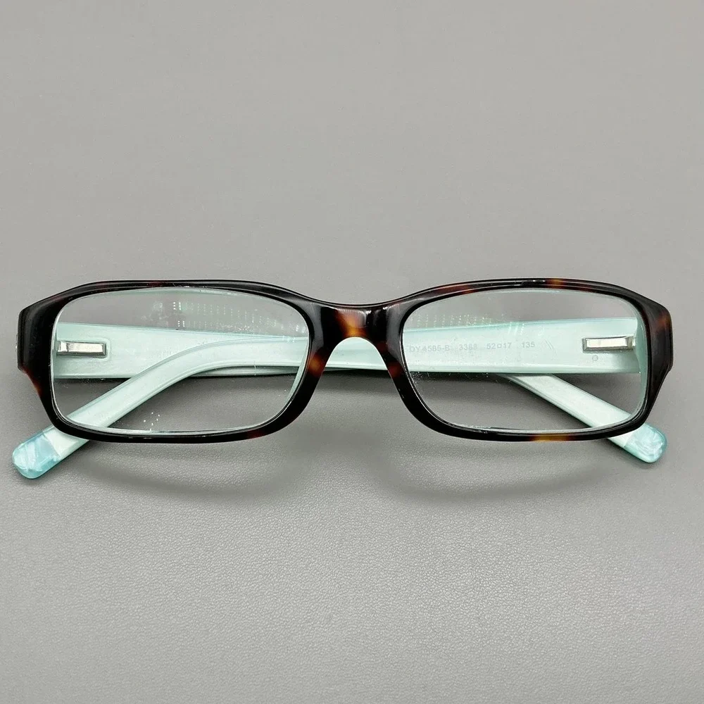 DKNY Womens Eyeglasses Frames DY4565-B 3388 Tortoise Aqua Full Rim 52-17-135